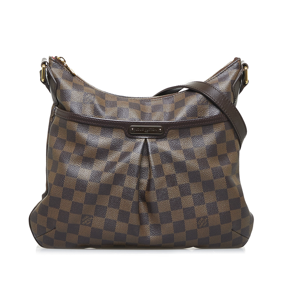 LOUIS VUITTON Damier Ebene Bloomsbury PM Crossbody Bag